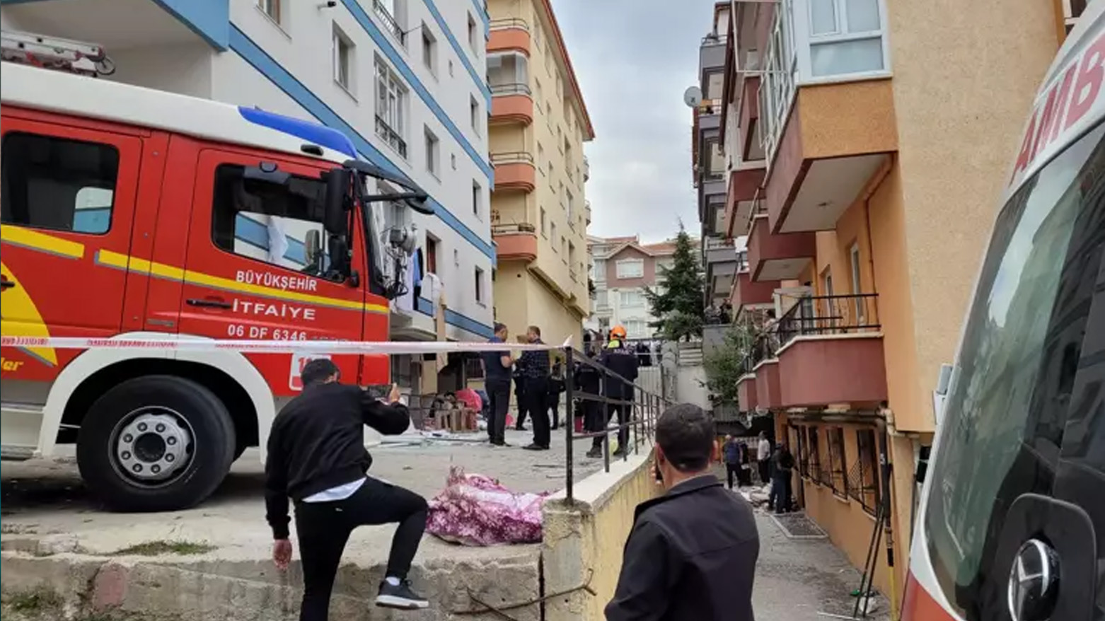 Ankara'da doğal gaz patlaması: Can kaybı var