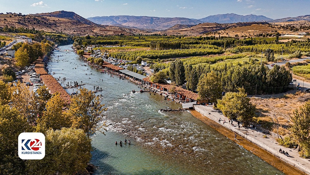 Turistlerin uğrak mekanı olan Gufkê tatil beldesi