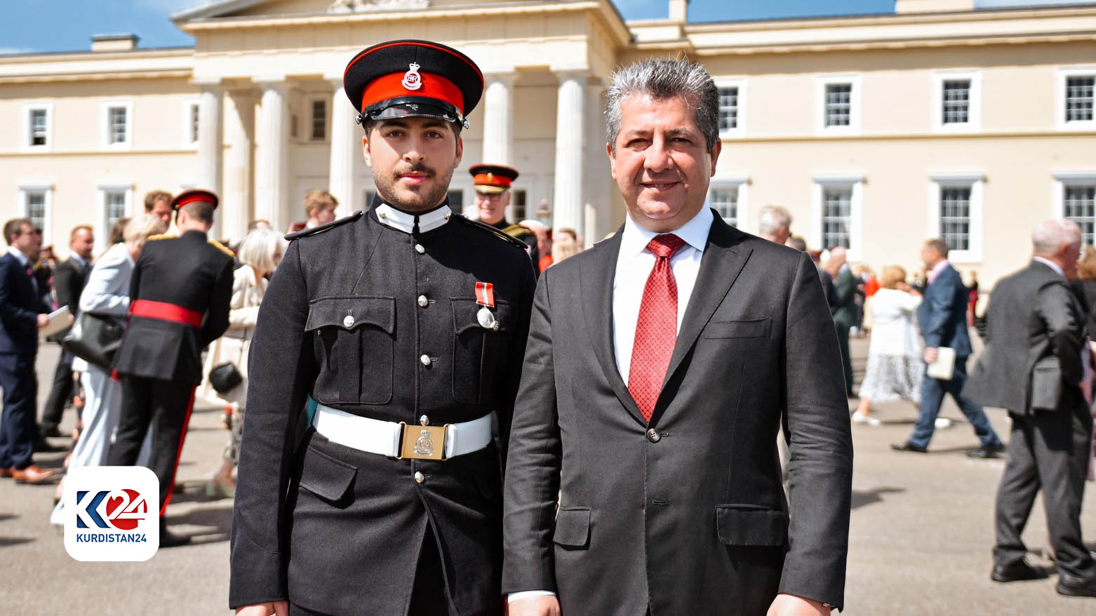 Mesrûr Barzanî: Kêfxweş bûm ku beşdarî merasîma derçûyên Akademiya Leşkerî ya Sandhurst bûm