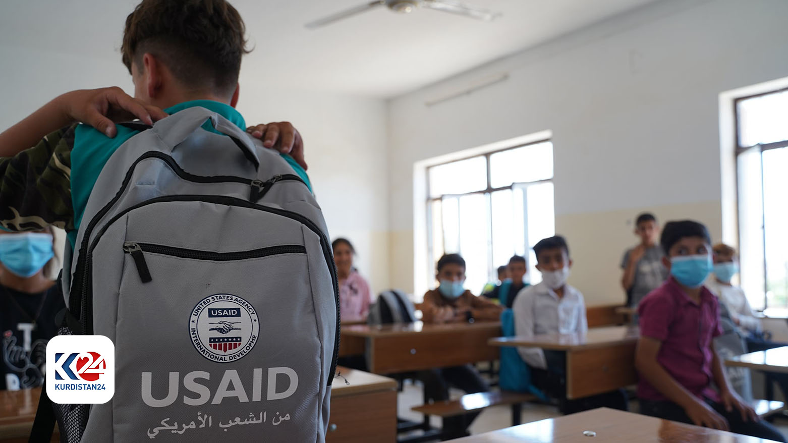 USAID: Şengal'de 100 okula ve 30 sağlık ocağına destek sağladık