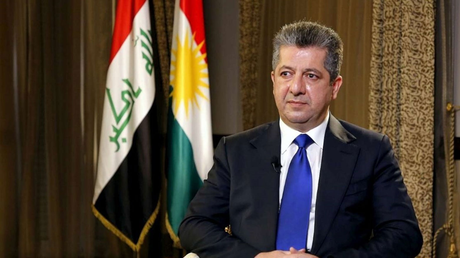 Kurdistan Region's Prime Minister Masrour Barzani. (Photo: Kurdistan24)