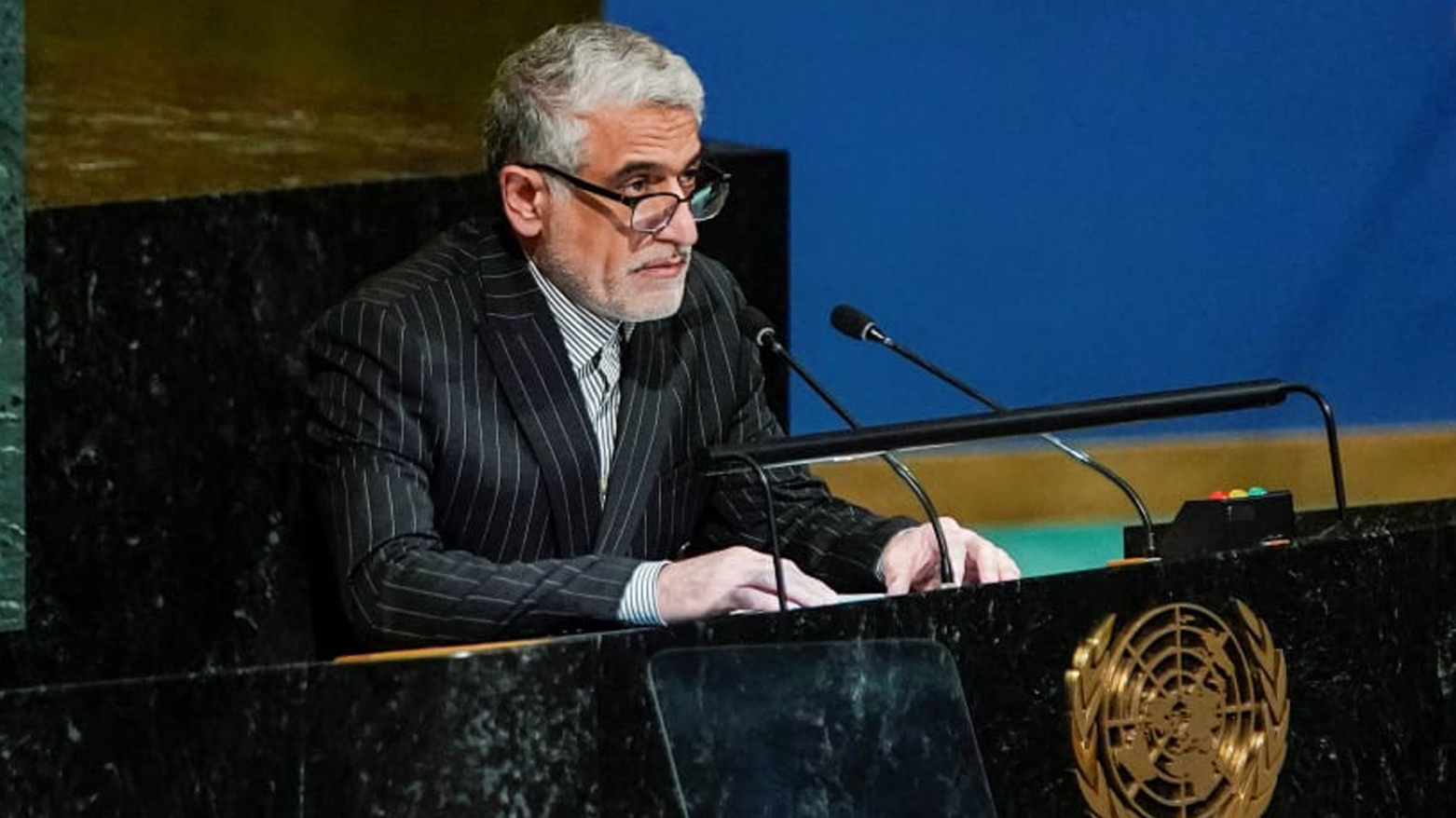 سعید ایراونی، نمایندهی ایران در سازمان ملل متحد