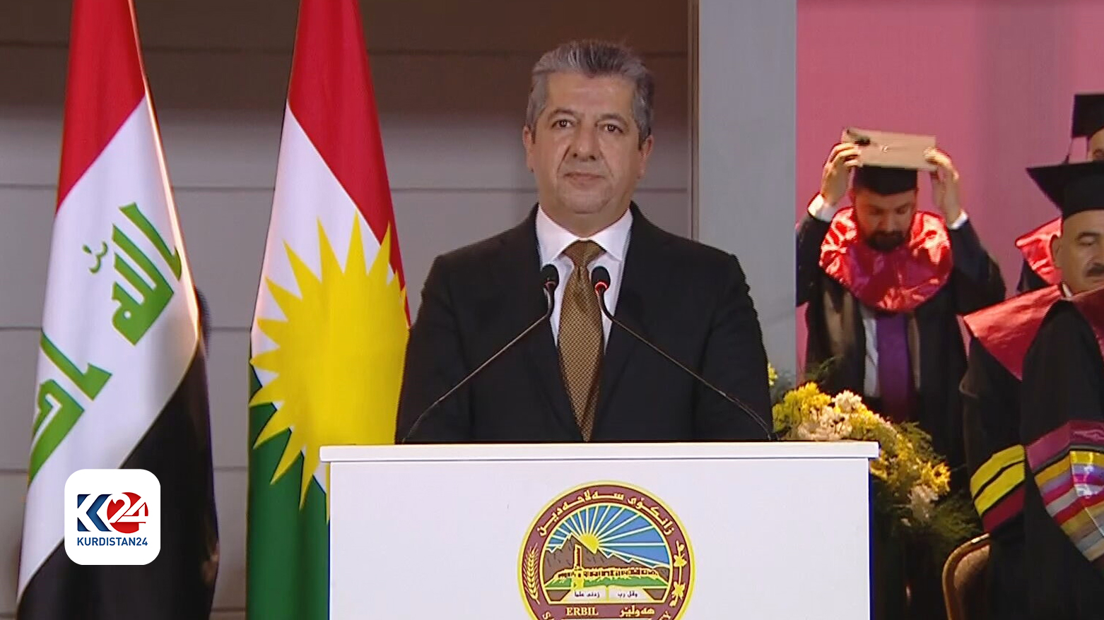 PM Barzani celebrates 43rd graduation ceremony at Salahaddin University