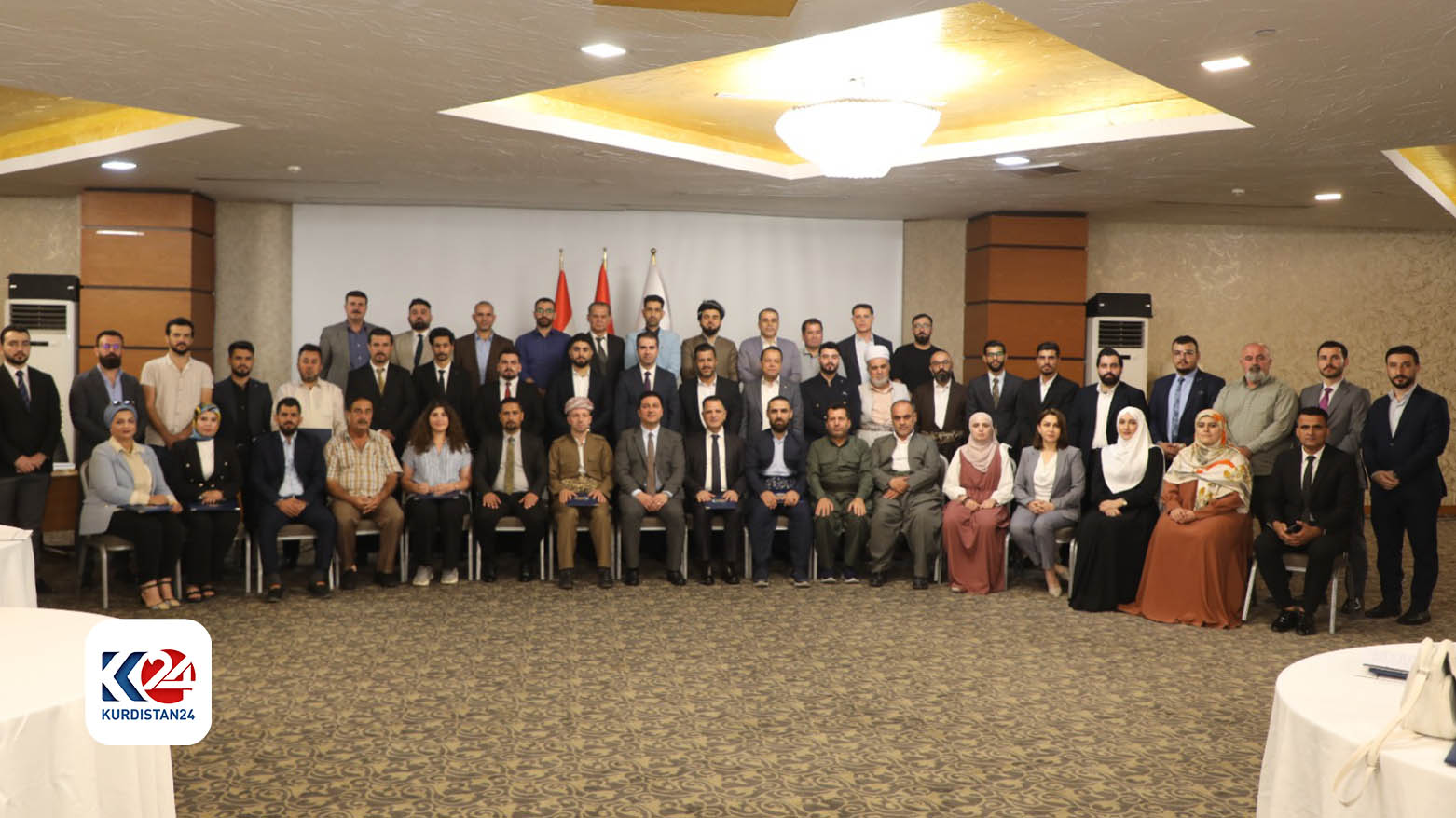 ئەو ڕێکخراوە کوردستانی و عێراقی و نێودەوڵەتییانەی بروانامەی تۆماریان پێ درا