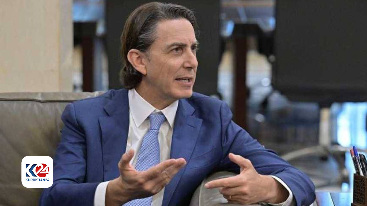 في إطار جهود وقف الحرب.. المبعوث الأميركي آموس هوكستاين وصل إلى العاصمة بيروت