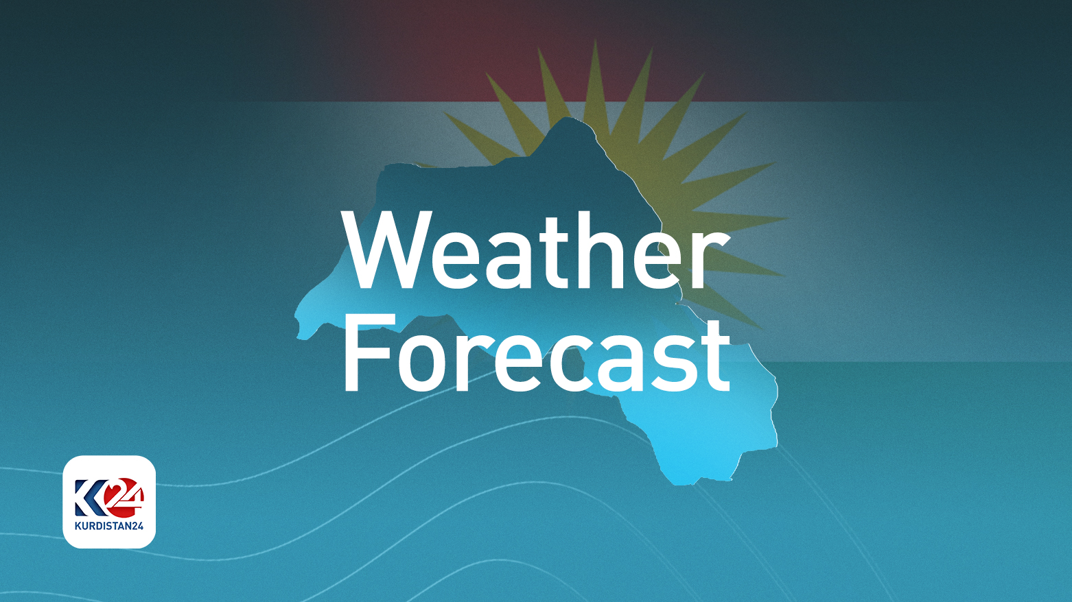 Weather forecast. (Photo: Kurdistan24)