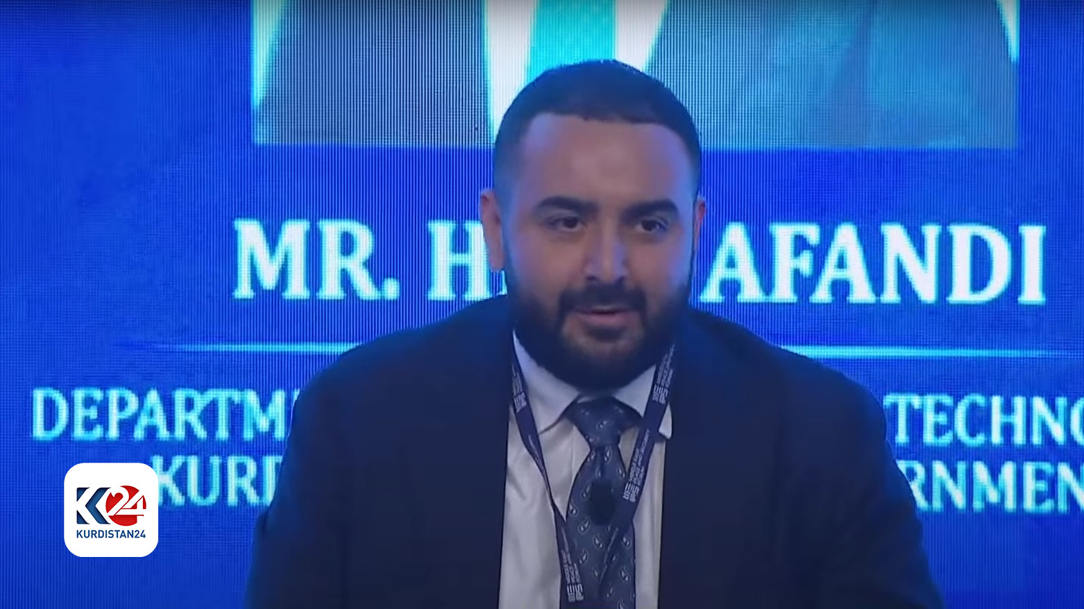Adel Hamaizia, a senior fellow at Harvard University and a director at Highbridge Advisory. (Photo: Kurdistan24)