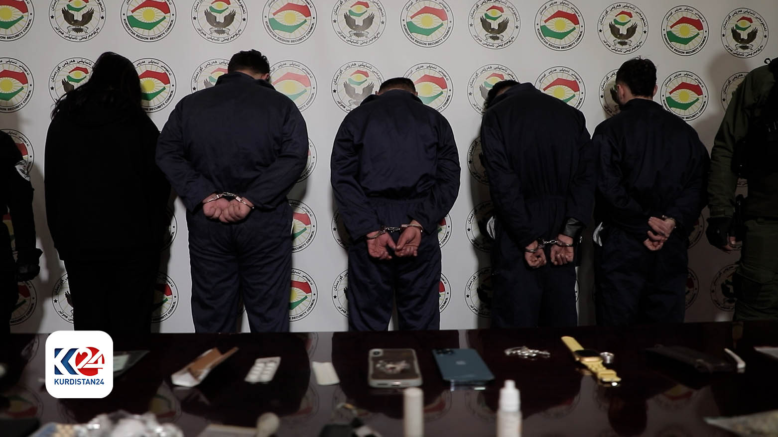 Asayişa Hewlêrê 5 kes bi tohmeta bazirganiya madeyên hişbir girtin