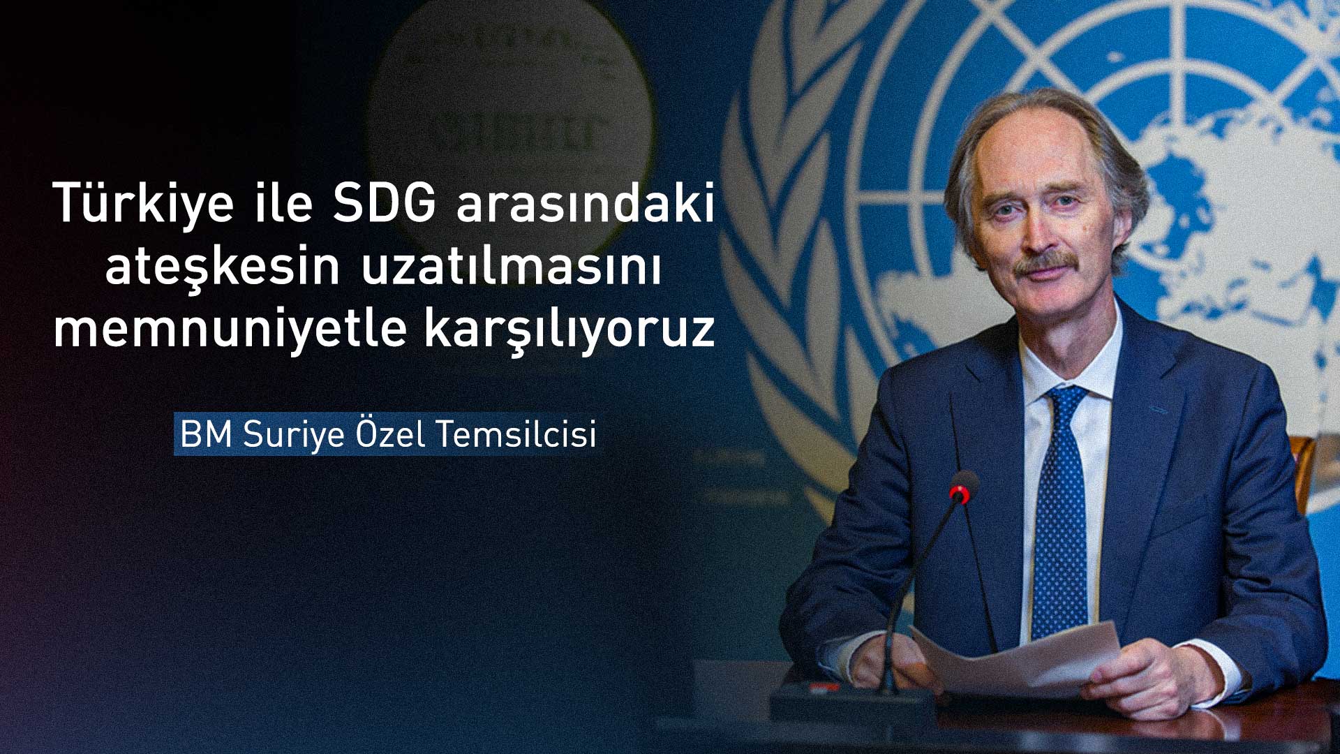 Birleşmiş Milletler (BM) Suriye Özel Temsilcisi Geir O. Pedersen