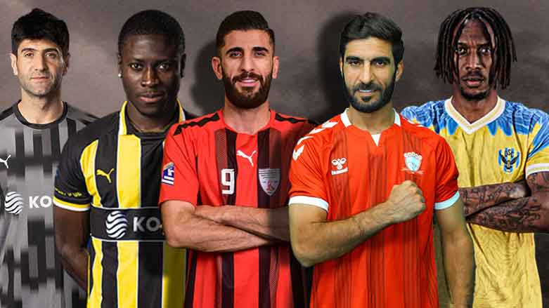 بەشێك لە ئەستێرەكانی یانە كوردستانییەكانی بەشدار لە خولی ئەستێرەكانی عێراق