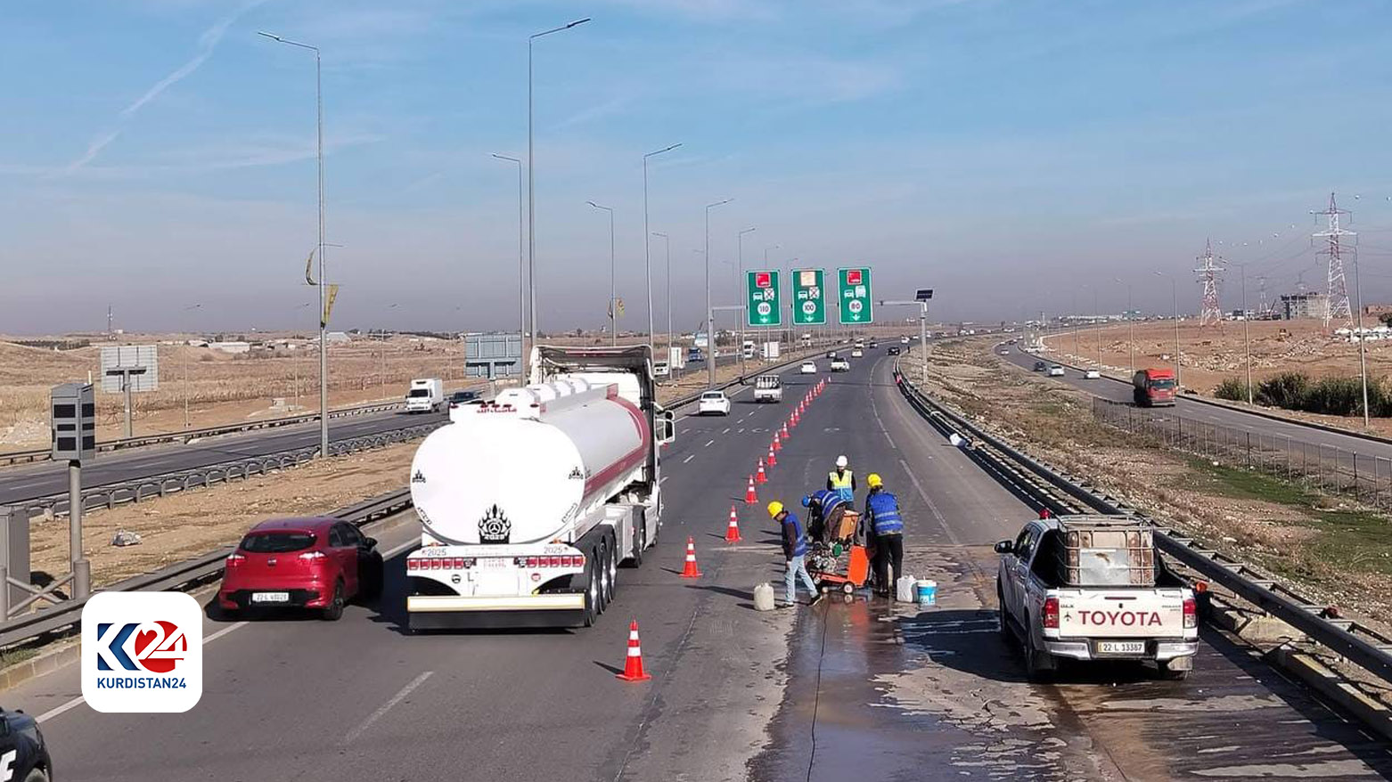 شەقامی 120 مەتریی هەولێر