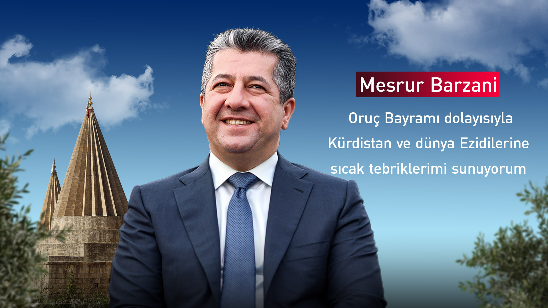 Kürdistan Bölgesi Başbakanı Mesrur ​​Barzani