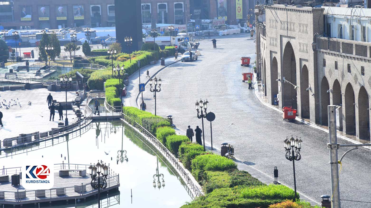 Downtown Erbil. (Photo: Kurdistan24)