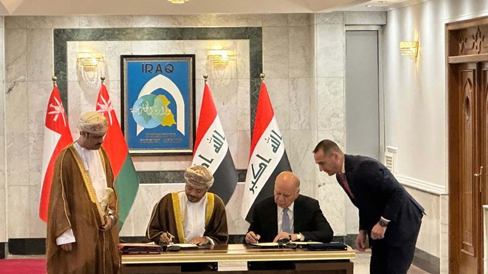 عێراق و عومان چەند یاداشتێکی لێکگەیشتنیان ئیمزا کرد