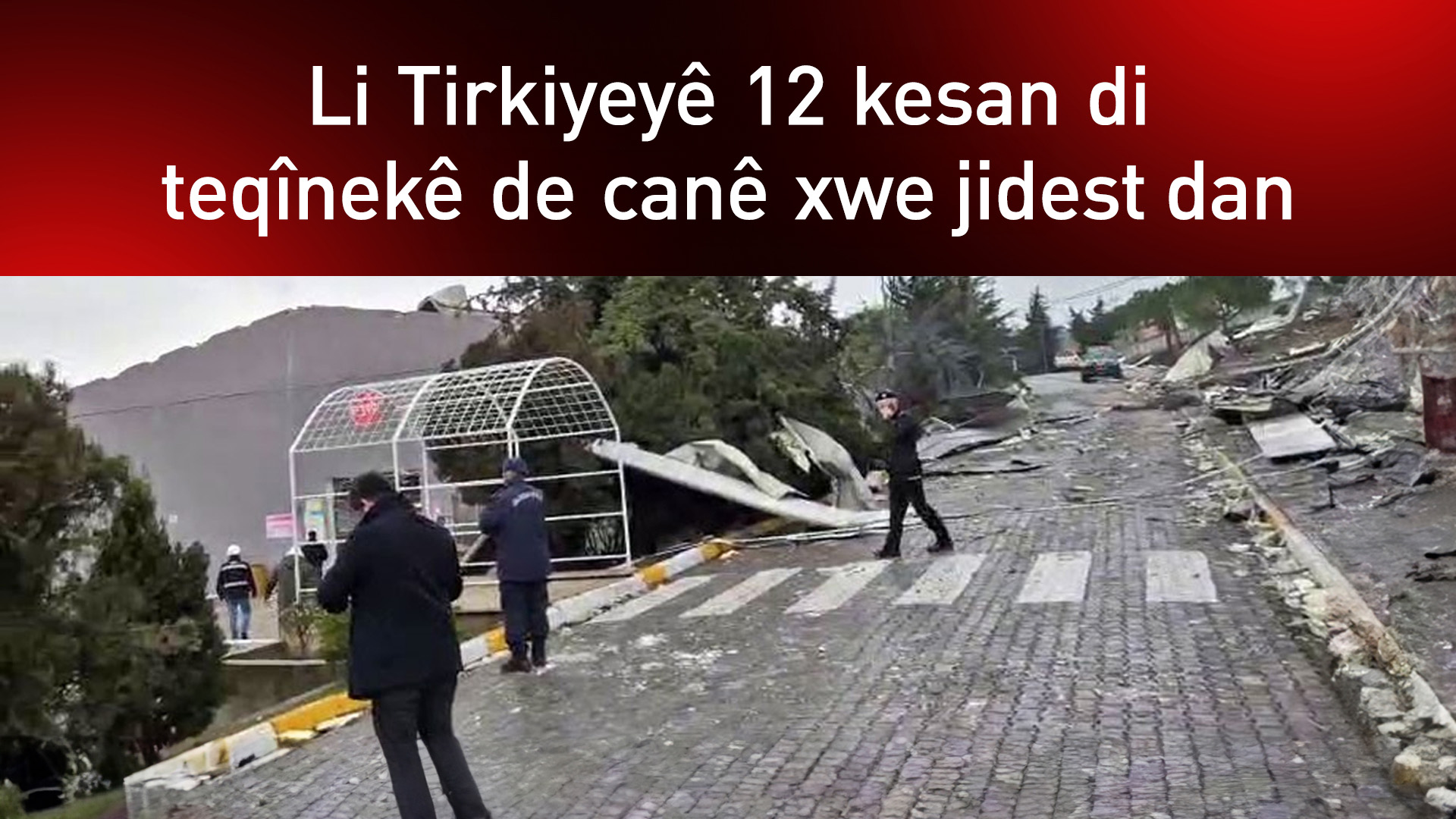 Li Balikesîrê 12 kesan di teqînekê de canê xwe jidest dan
