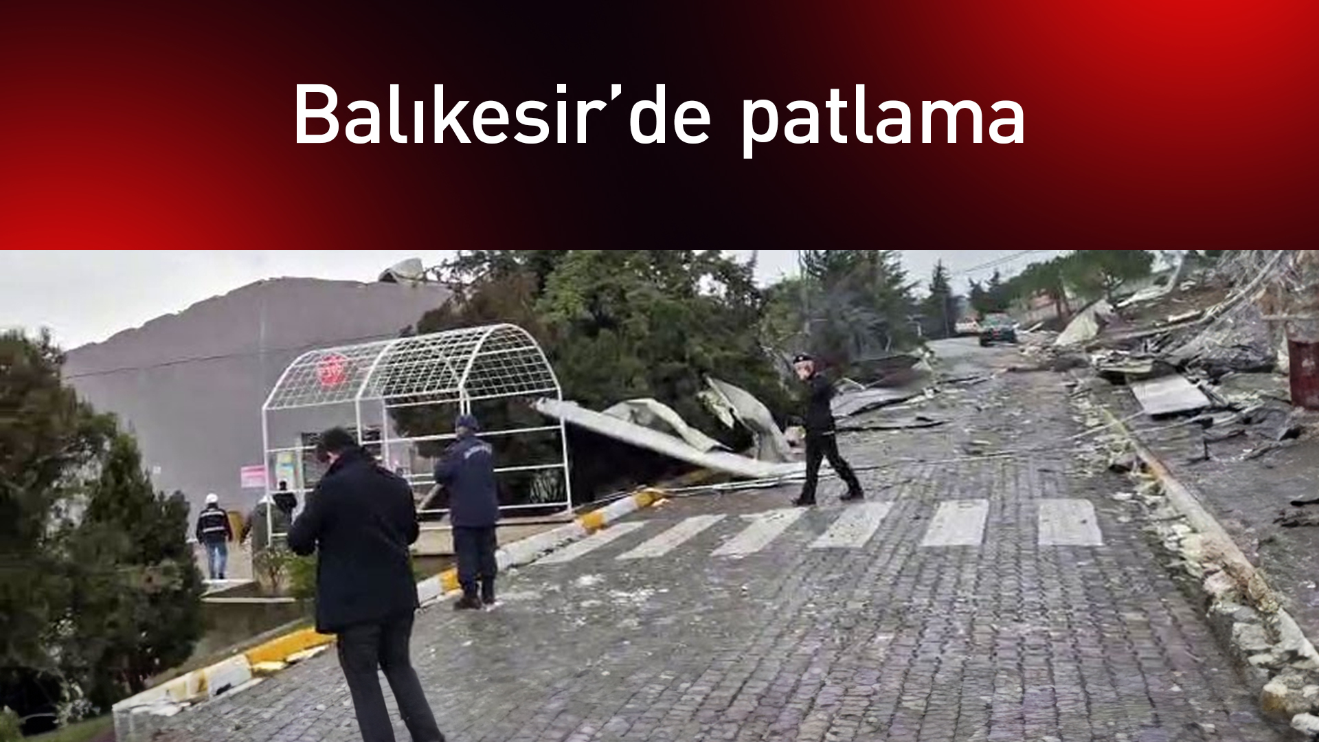 Balıkesir'de patlama: Çok yönlü soruşturma başlatıldı