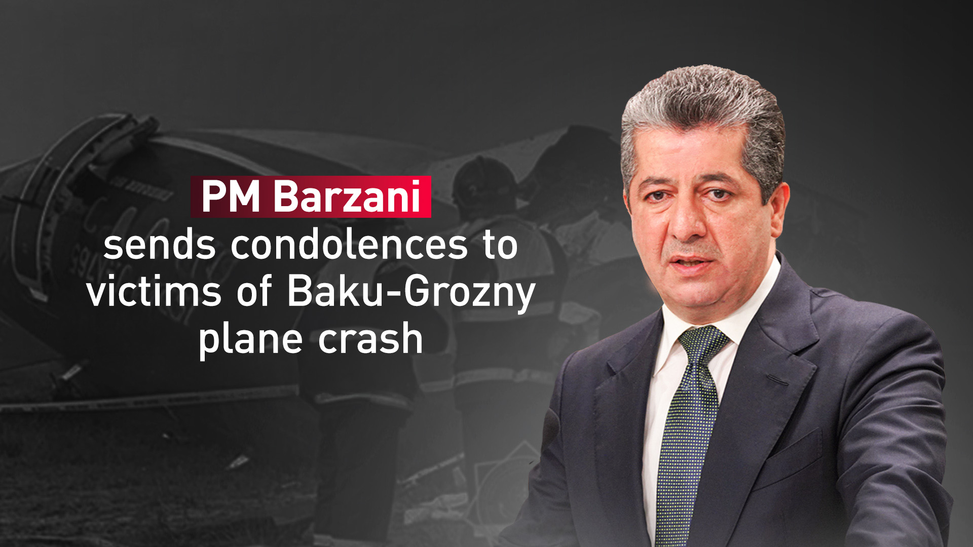 Kurdistan Region Prime Minister Masrour Barzani. (Photo: KRG)