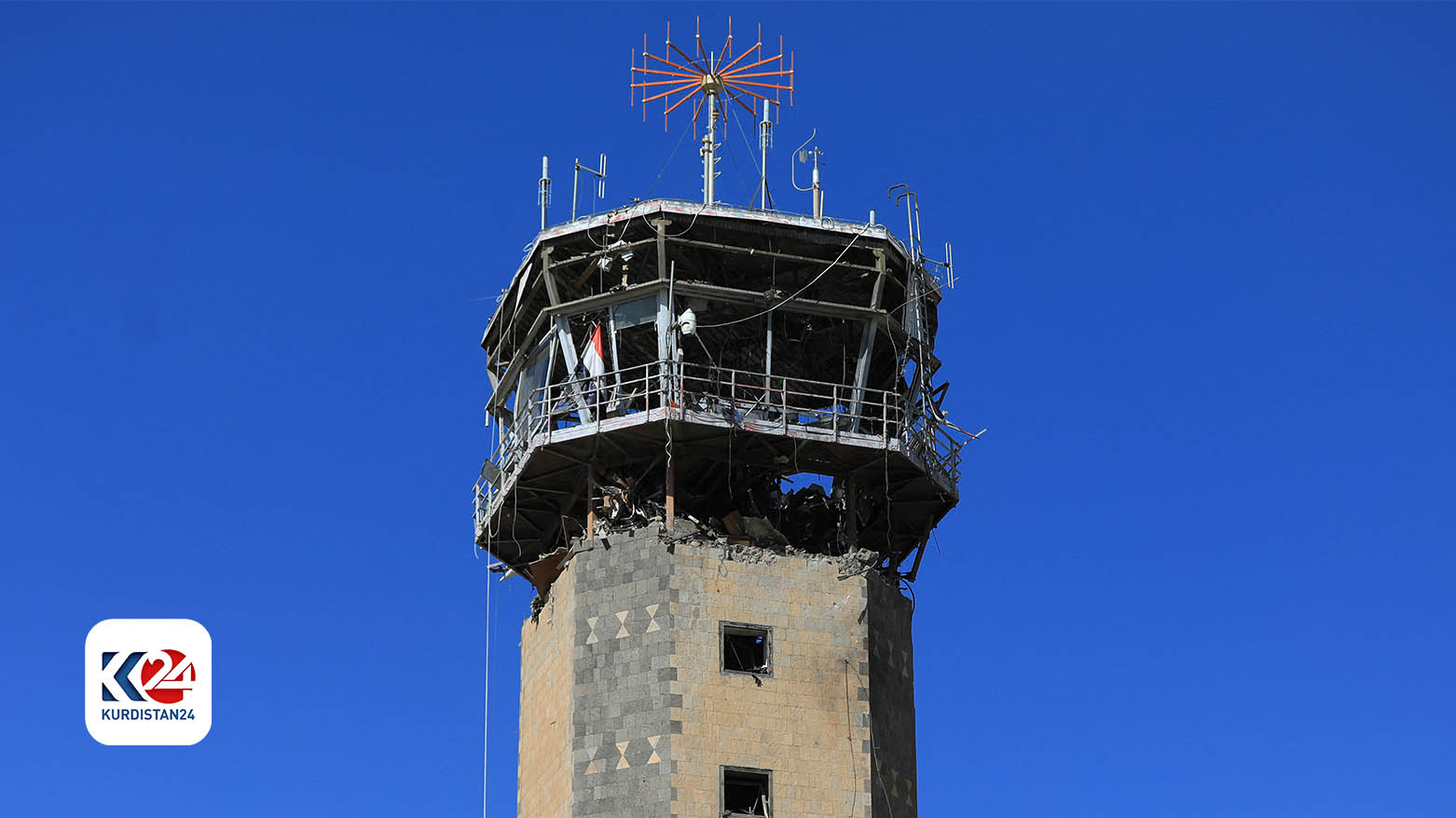 Balafirxaneya Navdewletî ya Senayê piştî êrîşa Israîlê