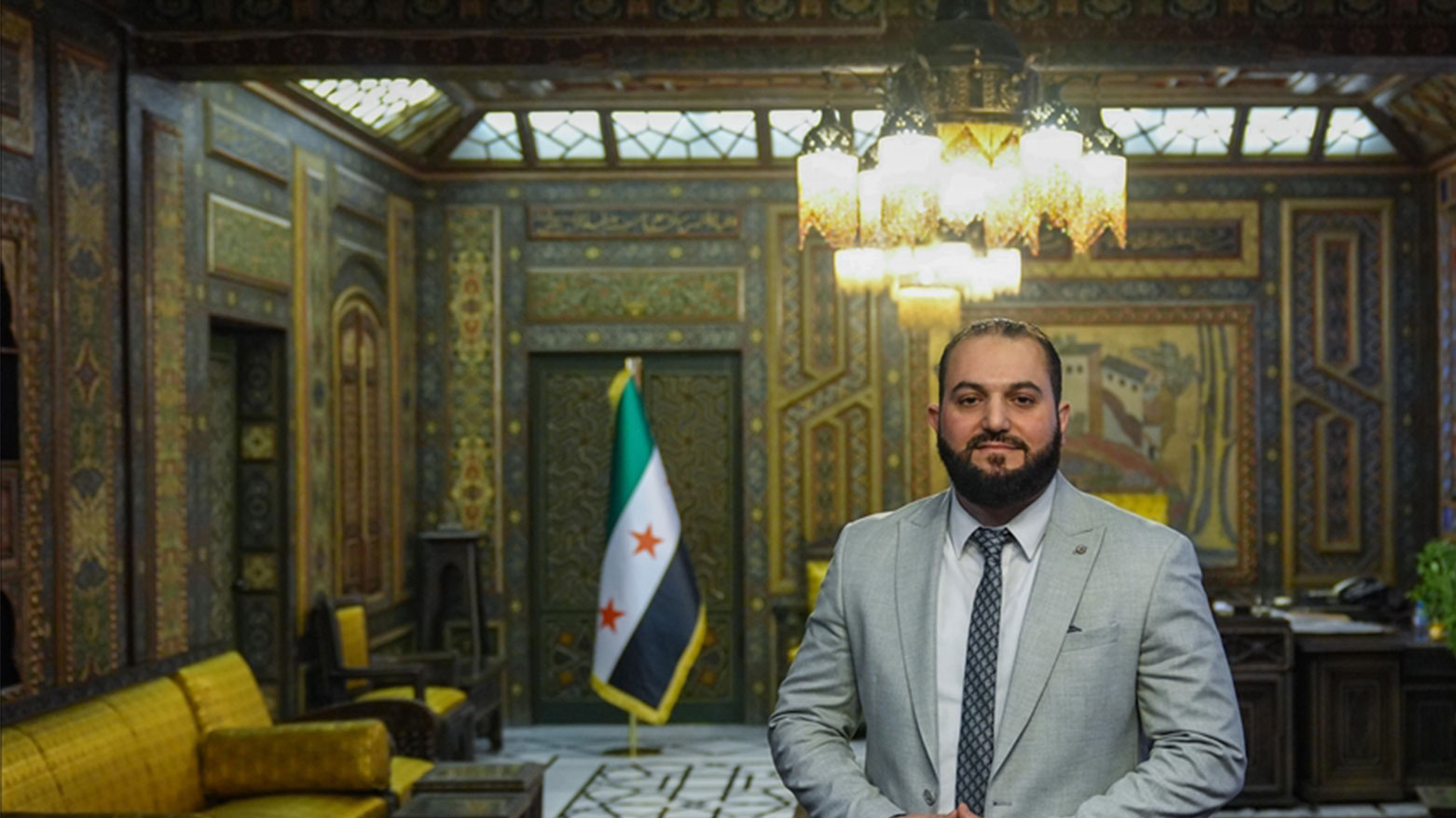 Newly appointed Governor of Damascus Maher Marwan. (Photo: AA)