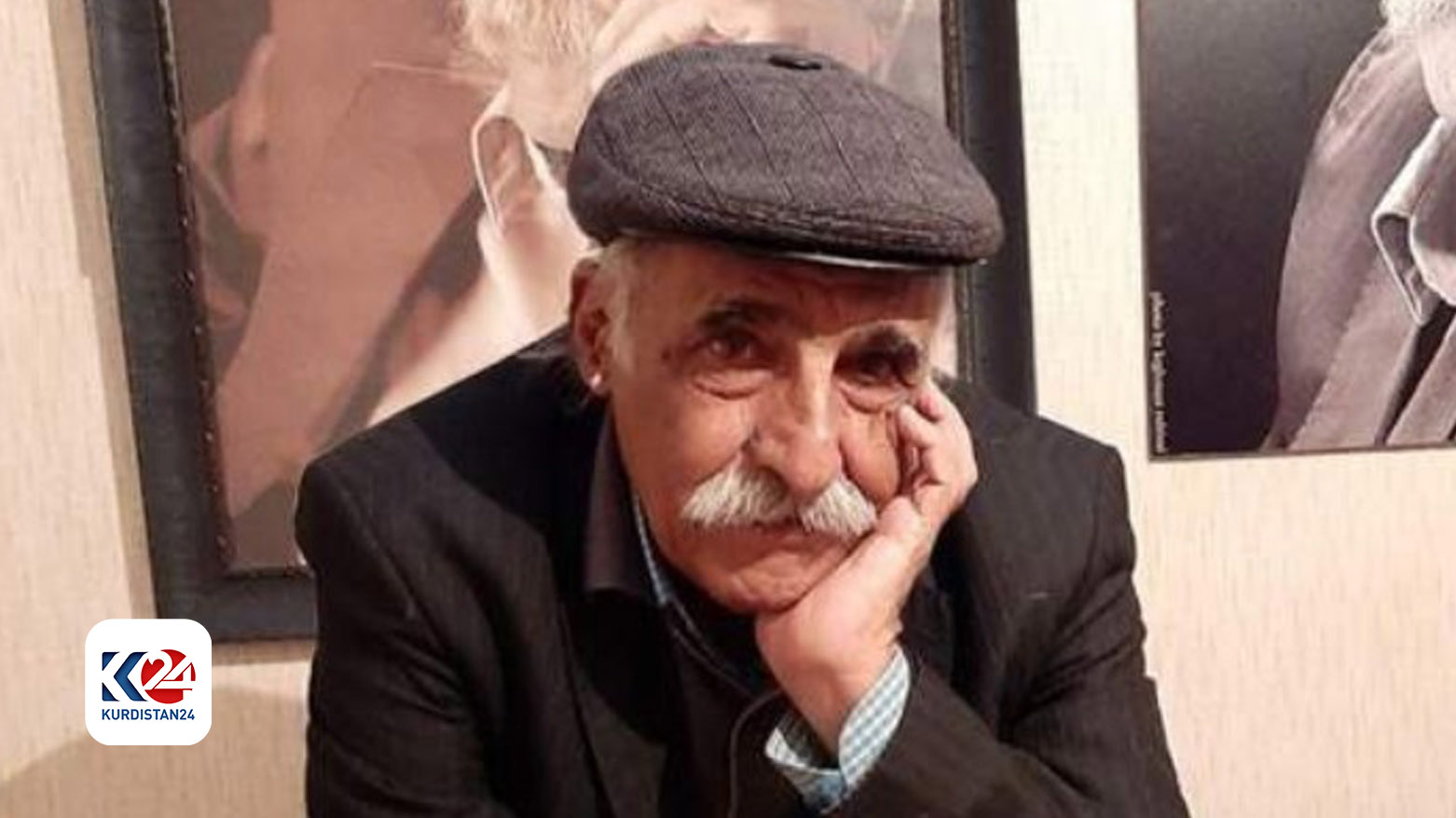 Kurdish-Iranian writer Mansour Yaghouti. (Photo: Submitted to Kurdistan24)