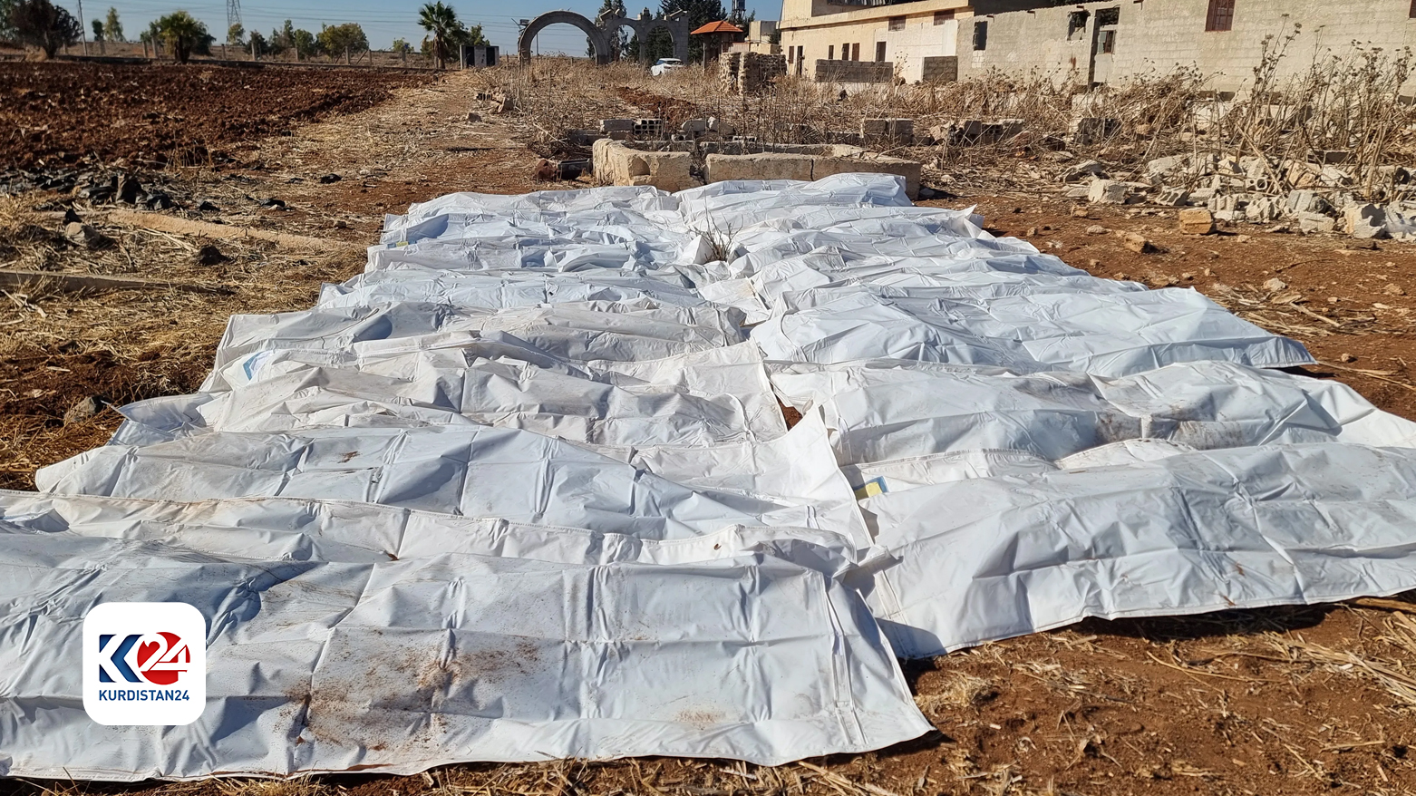 العثور على مقبرة جماعية في محافظة حمص بسوريا