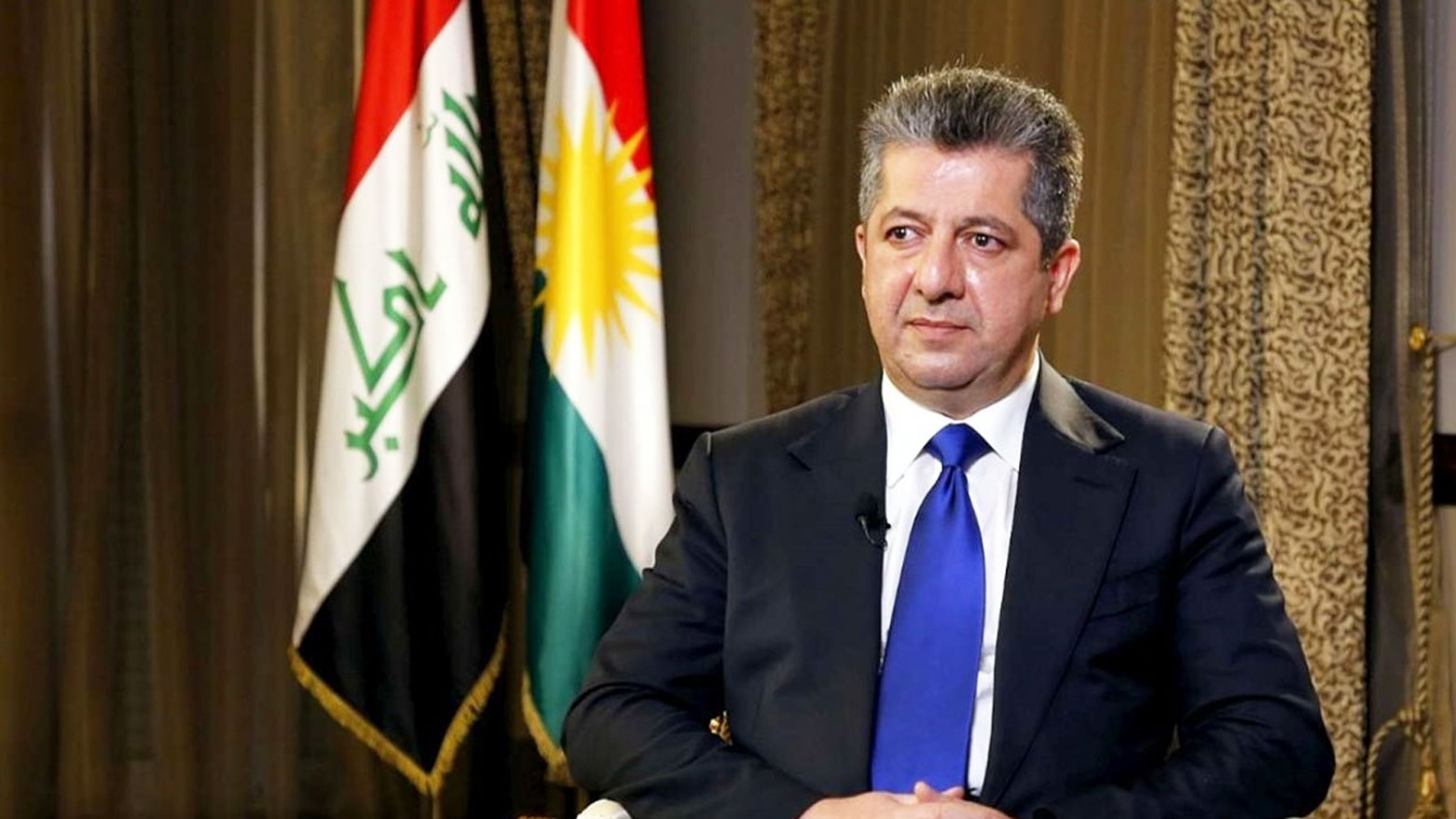 Mesrûr Barzanî sersaxiyên xwe pêşkêşî gel û hikûmeta Koreya Başûr dike