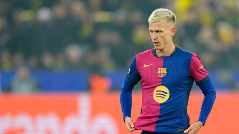 دانی ئۆڵمۆ یاریزانی یانەی بارسێلۆنا