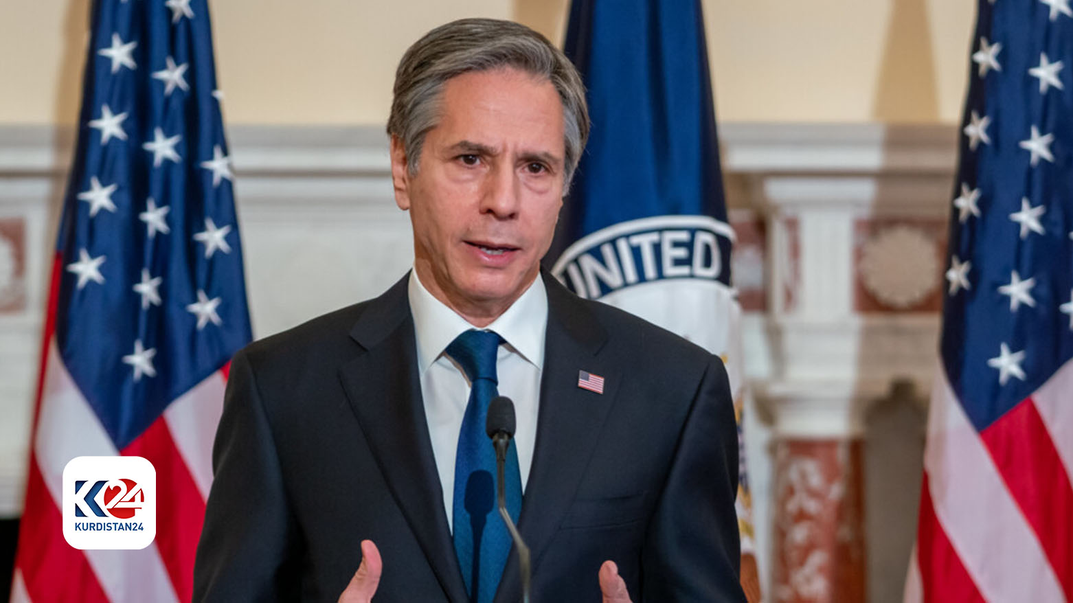 بلينكن ونظيرة الفرنسي يبحثان " عملية انتقال شاملة" في سوريا