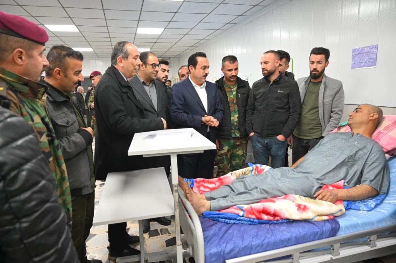 لەنێو فەرماندەیی زێرەڤانی ئەفسەرێک و سێ پێشمەرگە برینداربوون