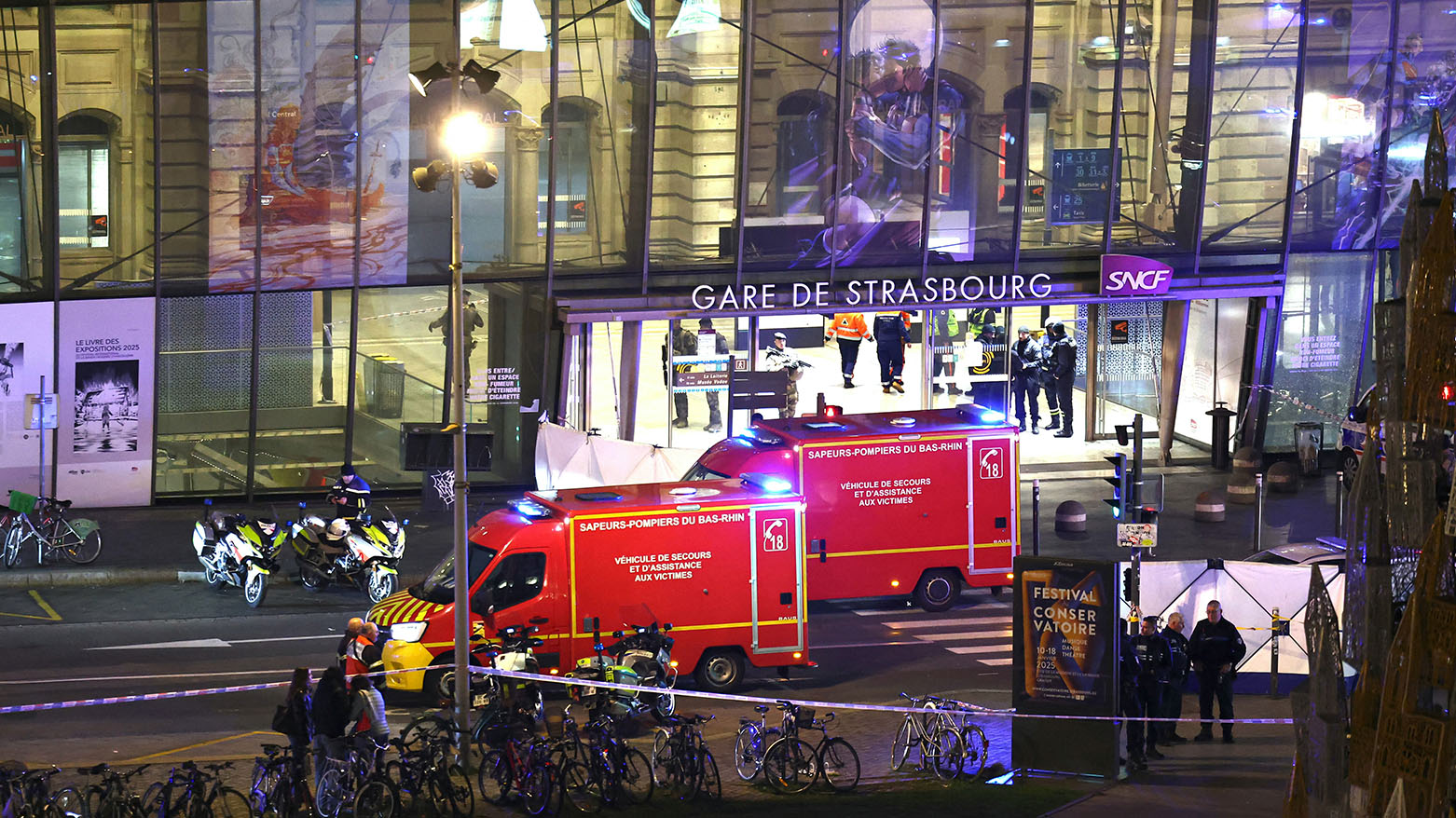 عشرات المصابين إثر اصطدام قطاري ترامواي في شرق فرنسا