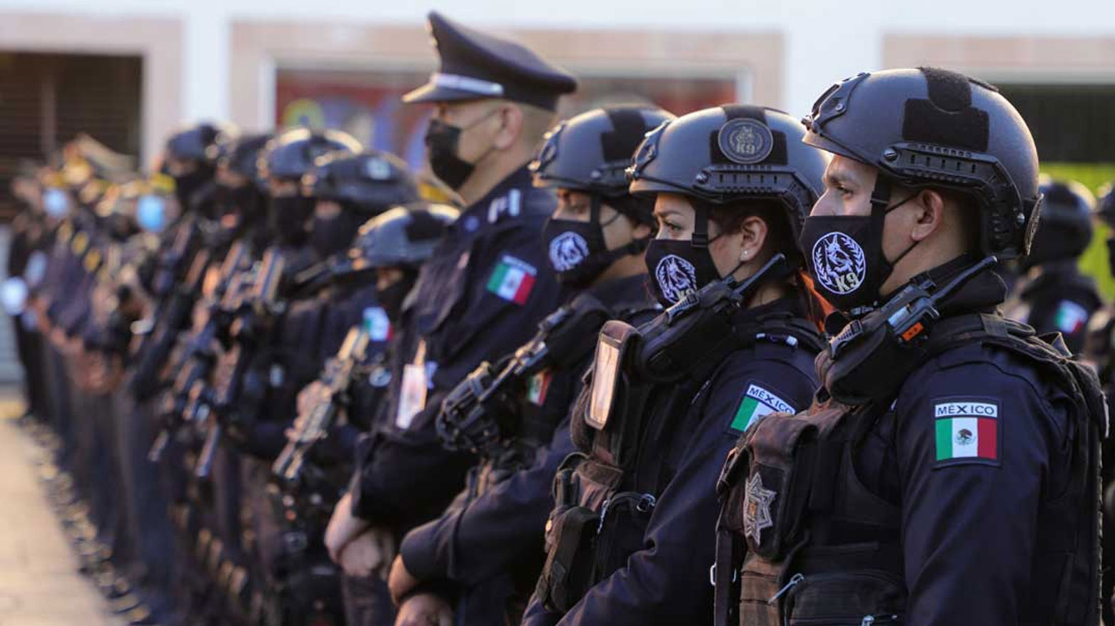 أفراد من الشرطة المكسيكية