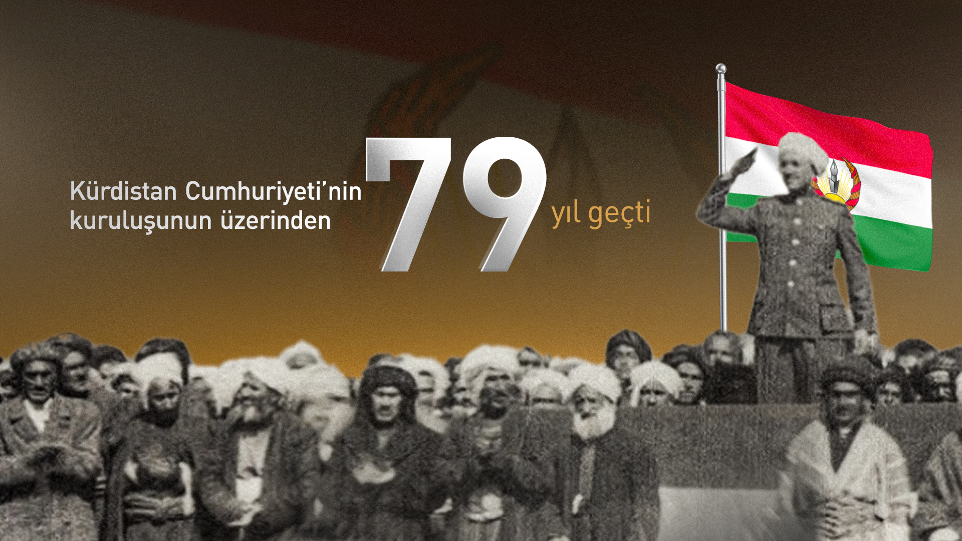 Kürdistan Cumhuriyeti’nin kuruluşunun 79. yılı