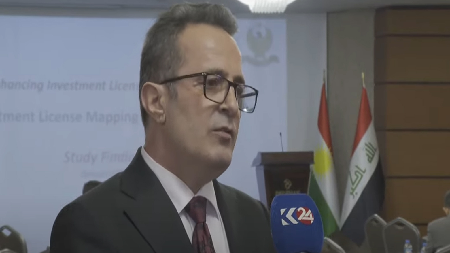 د. ئەسعەد بێشەیی: هەوڵدەدەین پێدانی مۆڵەتی وەبەرهێنان خێراتر بکەین