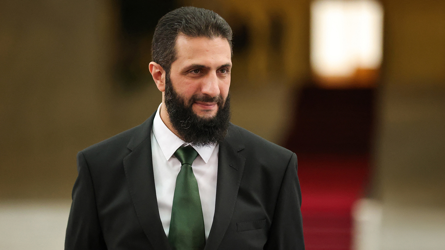 احمد شرع، رئیس دورهی انتقالی سوریە