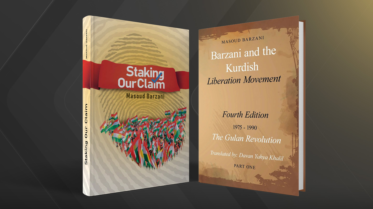 Başkan Barzani'nin kitapları