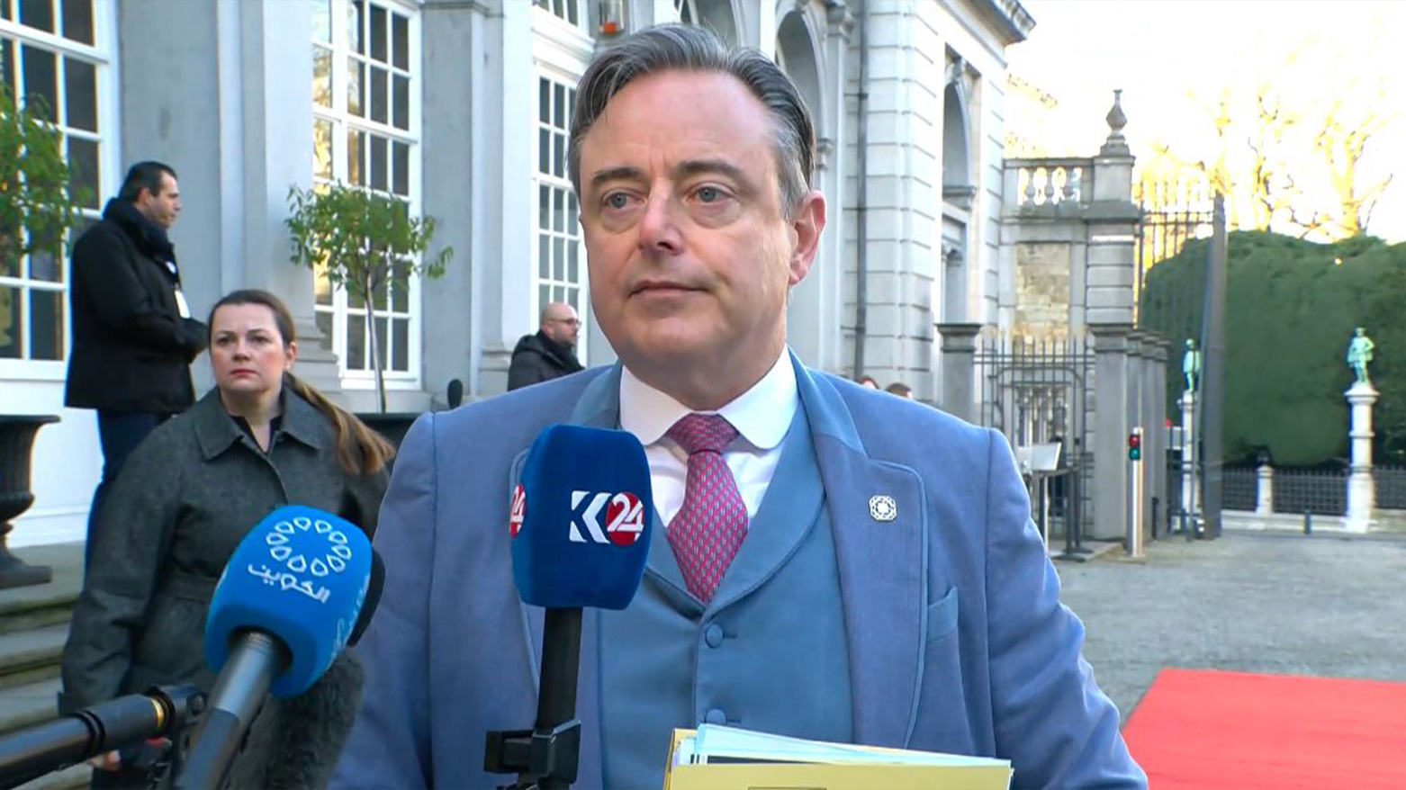 Belgium’s newly appointed Prime Minister, Bart De Wever. (Photo: Kurdistan24)