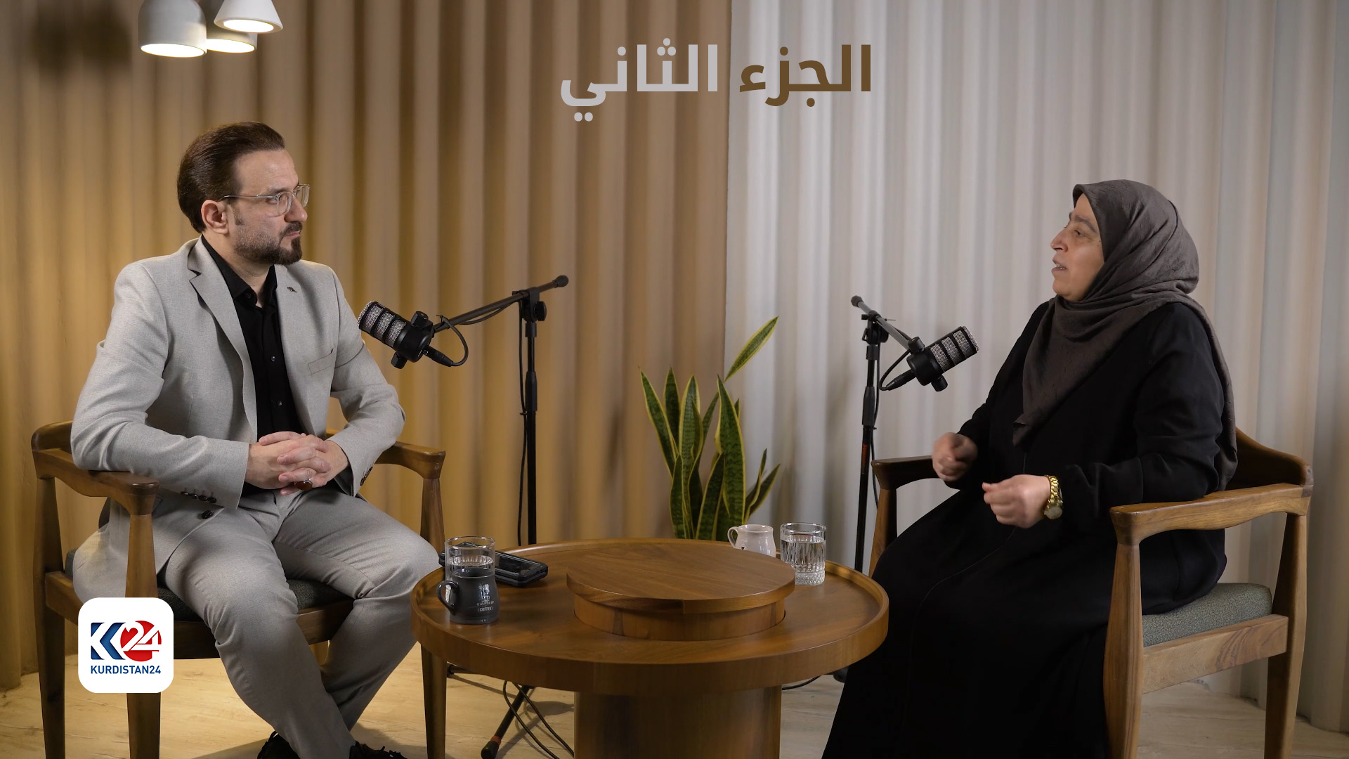 الدكتورة رغداء زيدان والمقدم د. علاء الدين آل رشي