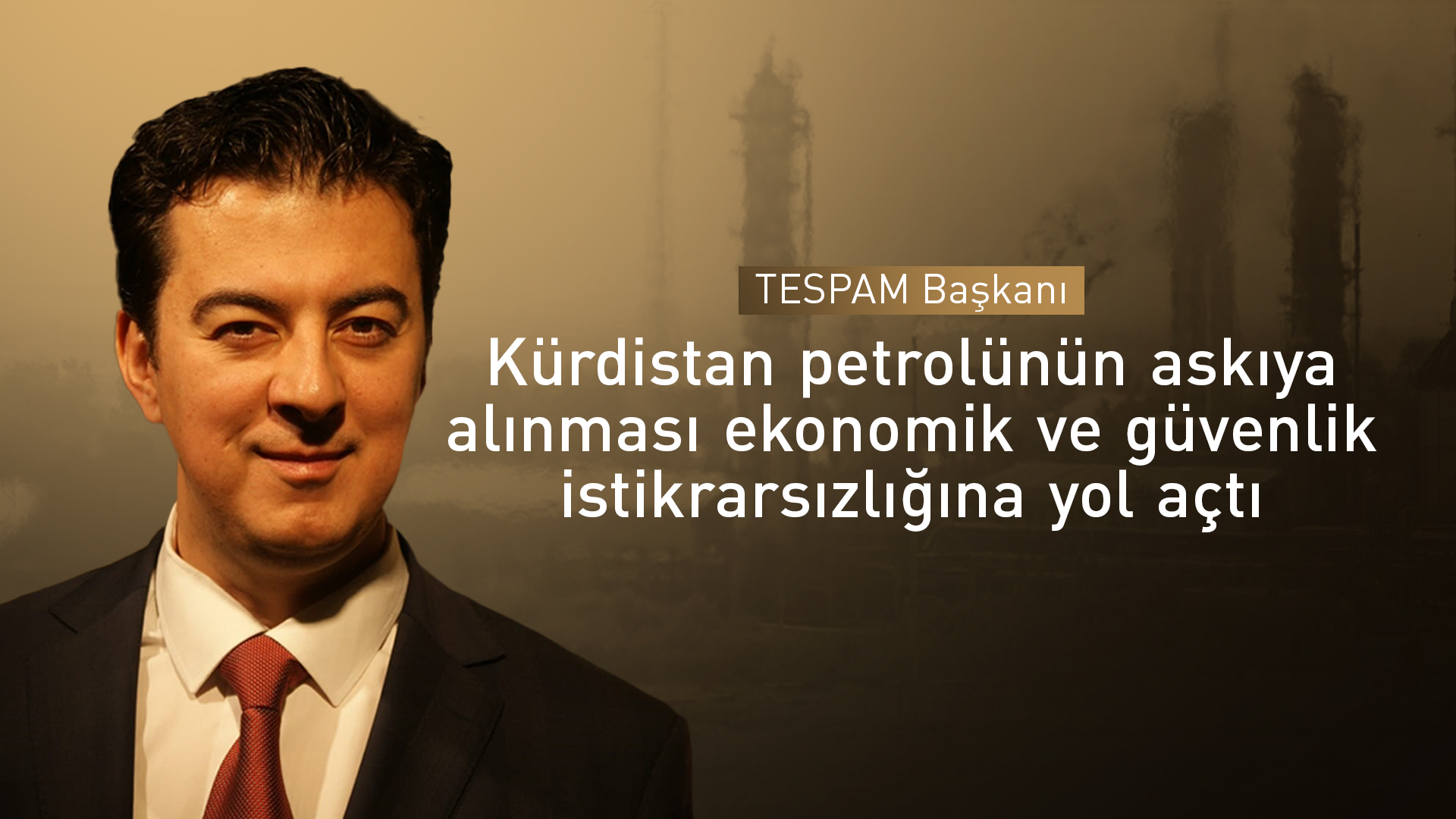 Türkiye Enerji Stratejileri ve Politikaları Araştırma Merkezi (TASPAM) Başkanı Oğuzhan Akyener