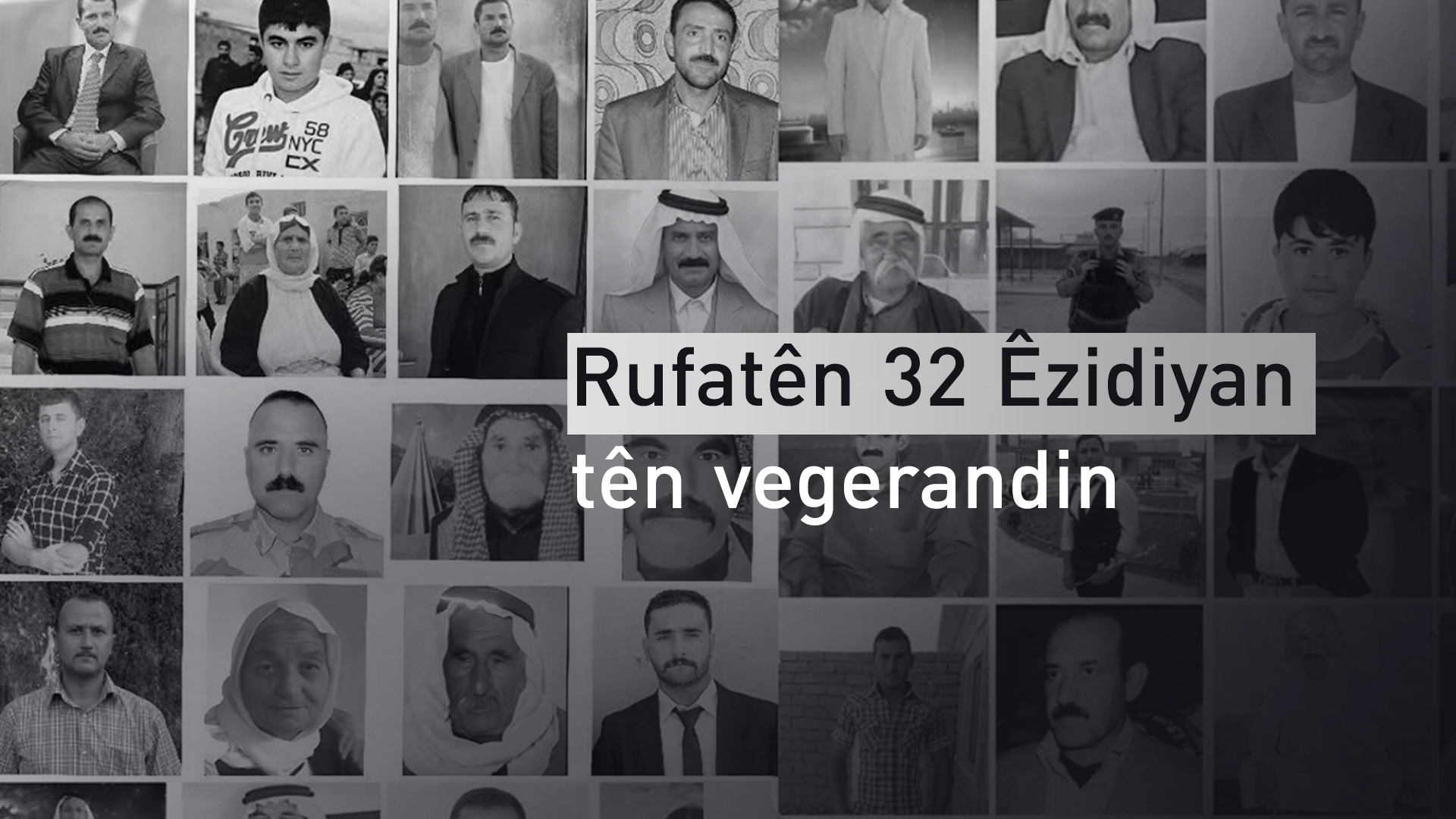 Karwanê heftê yê rufatên Êzidiyan tê vegerandin