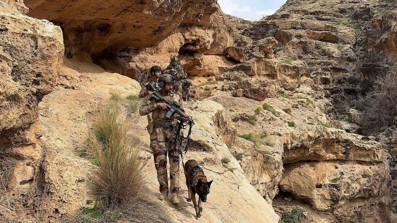پێشمەرگە و دژەتیرۆری عێراق ئۆپەراسیۆنێکیان لە چیای قەرەچووغ ئەنجام دا