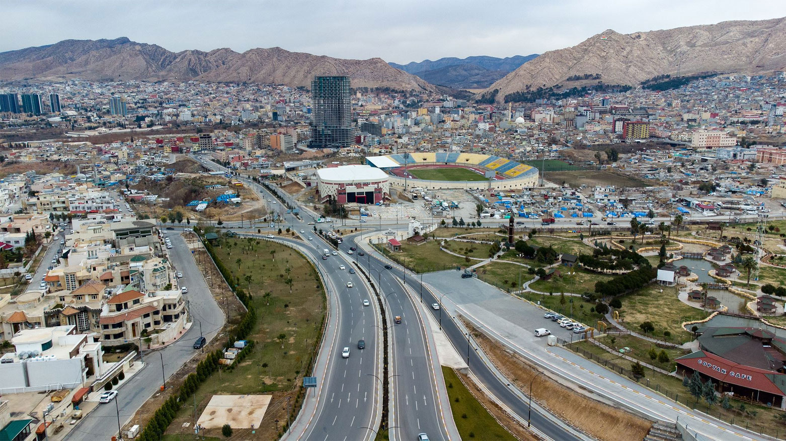 An aerial view of Duhok City. (Photo: KRG)