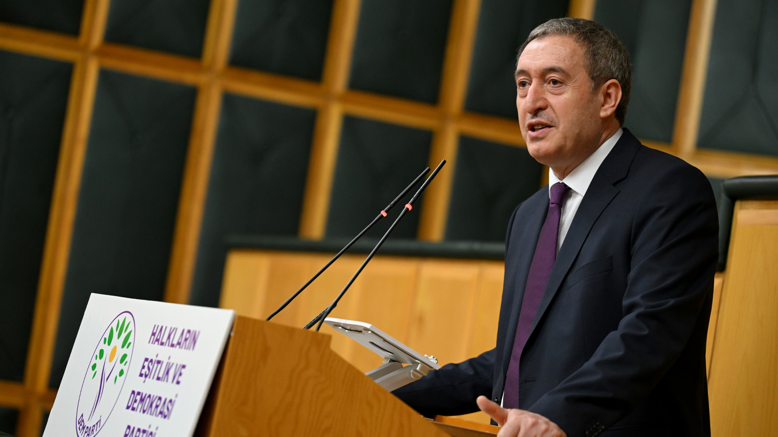 Halkların Eşitlik ve Demokrasi Partisi (DEM Parti) Eş Genel Başkanı Tuncer Bakırhan,