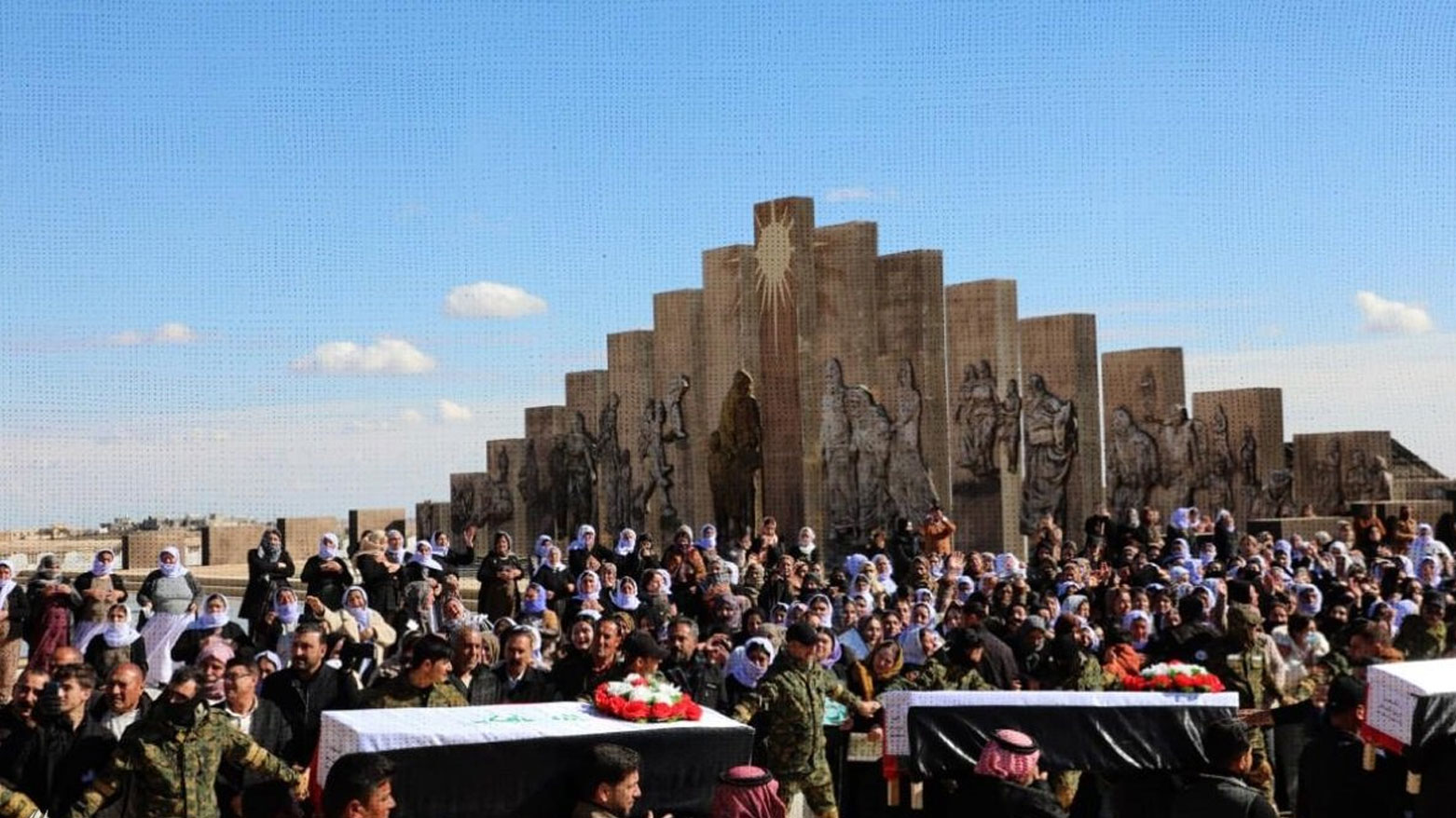 وصول رفات 32 إيزيدياً إلى سنجار بعد أكثر من 10 سنوات على مقتلهم