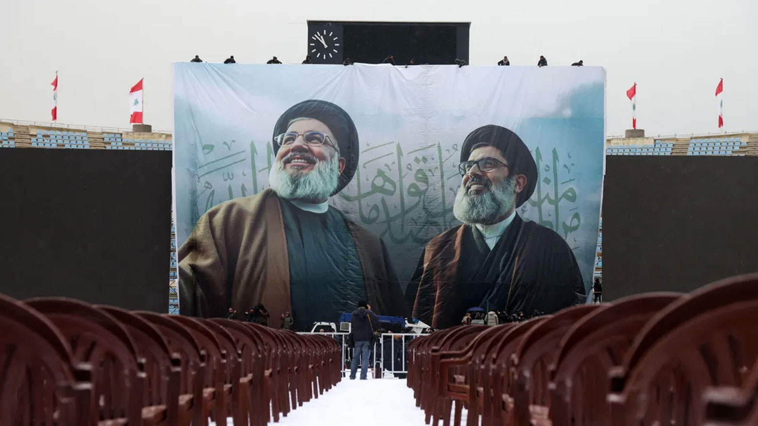 بەرپرسانی ئێران بەشداریی لە بەخاکسپاردنی حەسەن نەسروڵلا و هاشم سەفیەددین دەکەن