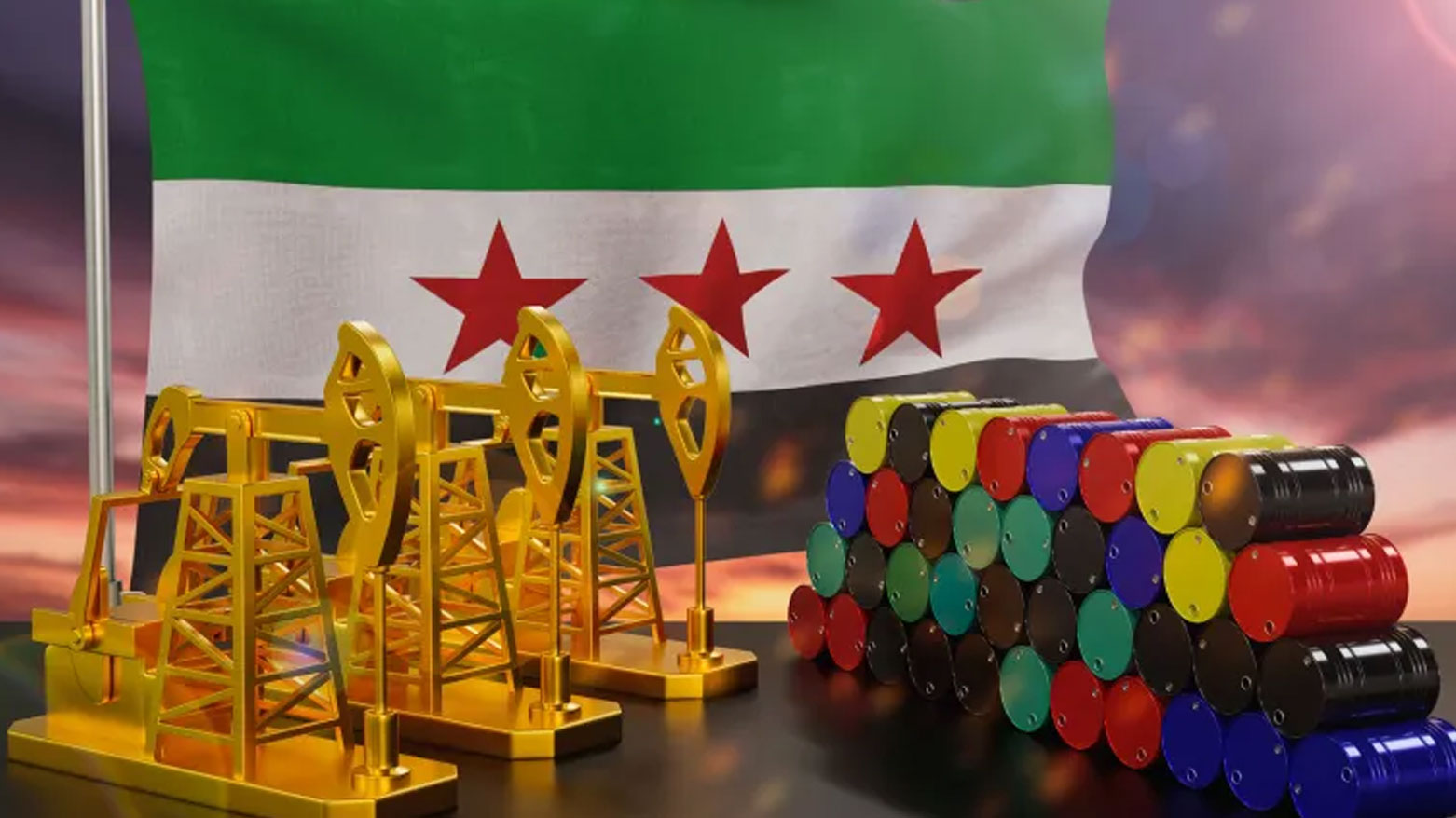 Şam: Em petrolê ji deverên Rêveberiya Xweser hawirde dikin
