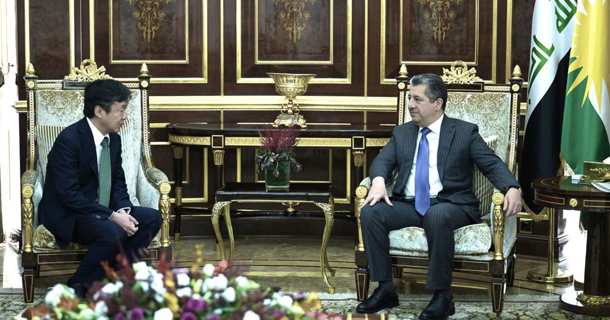 Başbakan Barzani, JICA'dan bir heyeti kabul etti