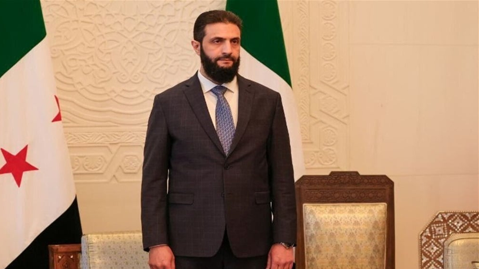 احمد شرع، رئیس جمهور دورهی انتقالی سوریه