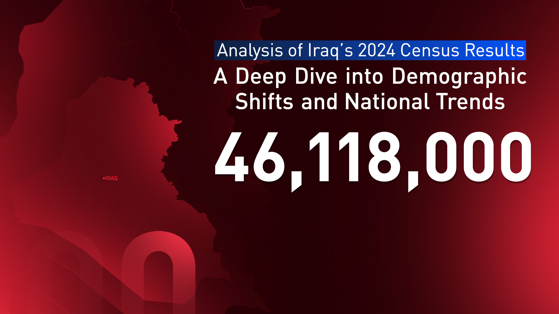Iraq's 2024 National Census results. (Graphics: Desigbed by Kurdistan24)