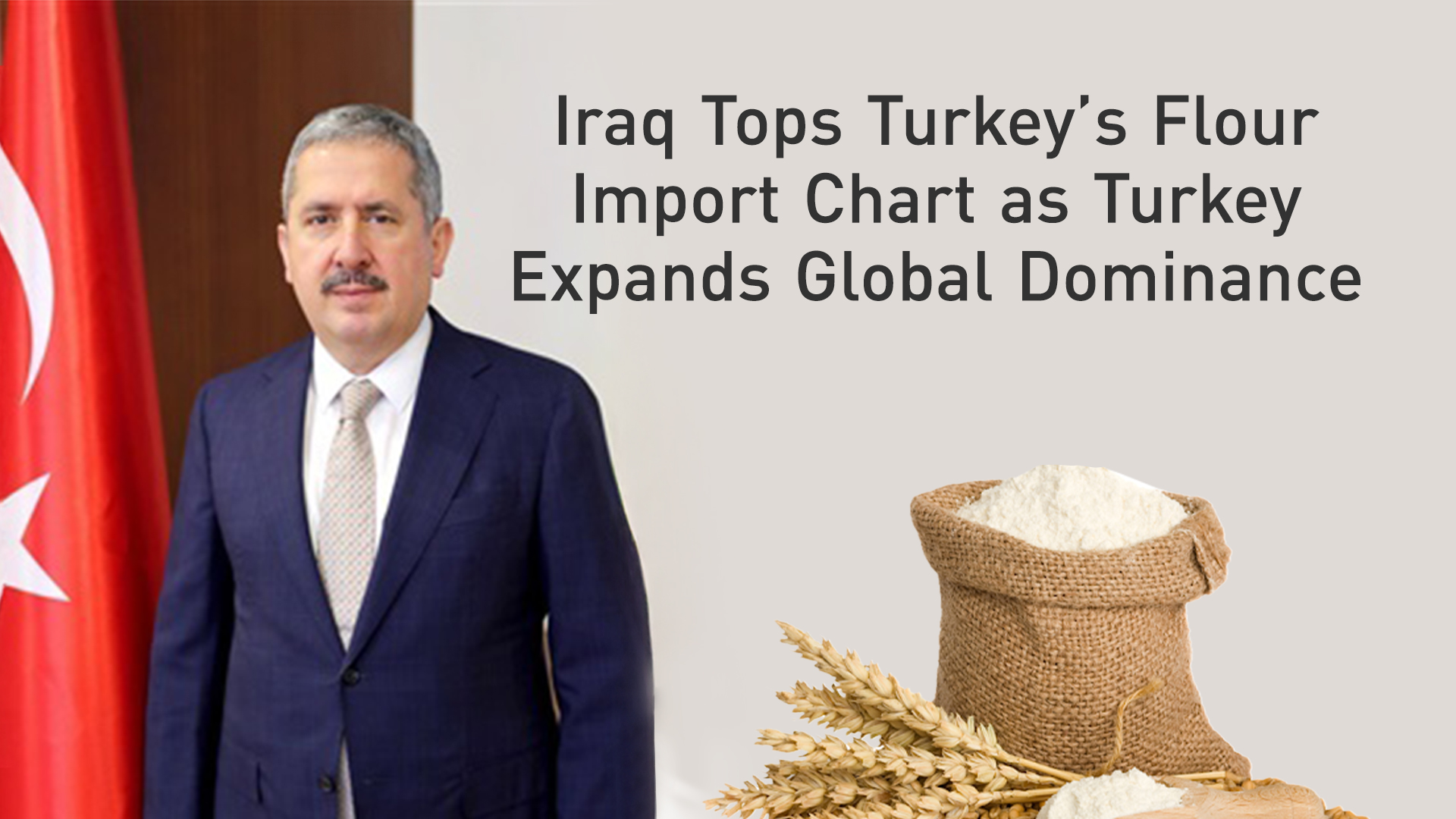 Turkey’s Deputy Trade Minister Mahmut Gurcan. (Graphics: Designed by Kurdistan24)
