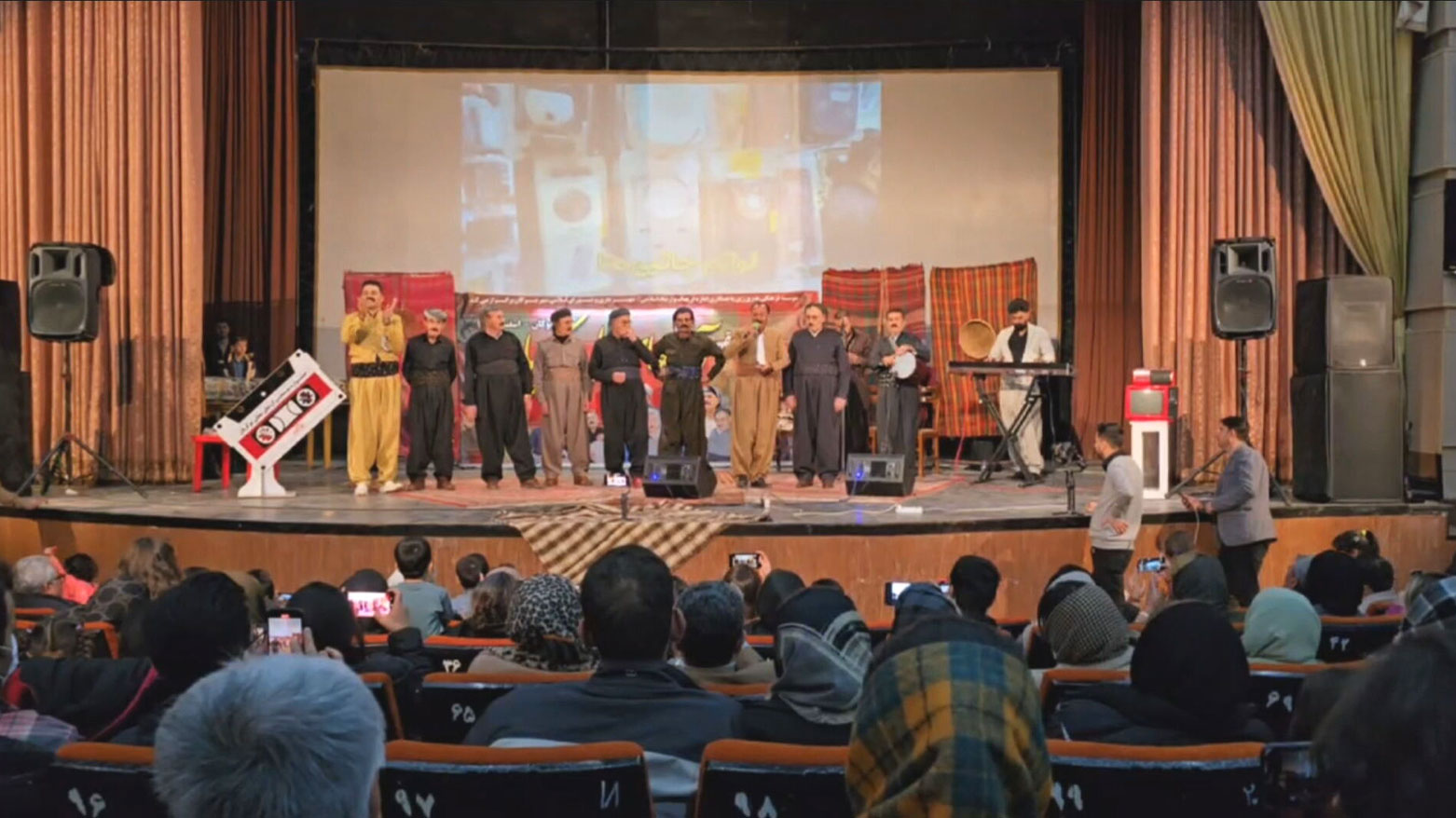 فێستیڤاڵی ناوچەی موکریان لە ڕۆژهەڵاتی کوردستان بەڕێوە چوو
